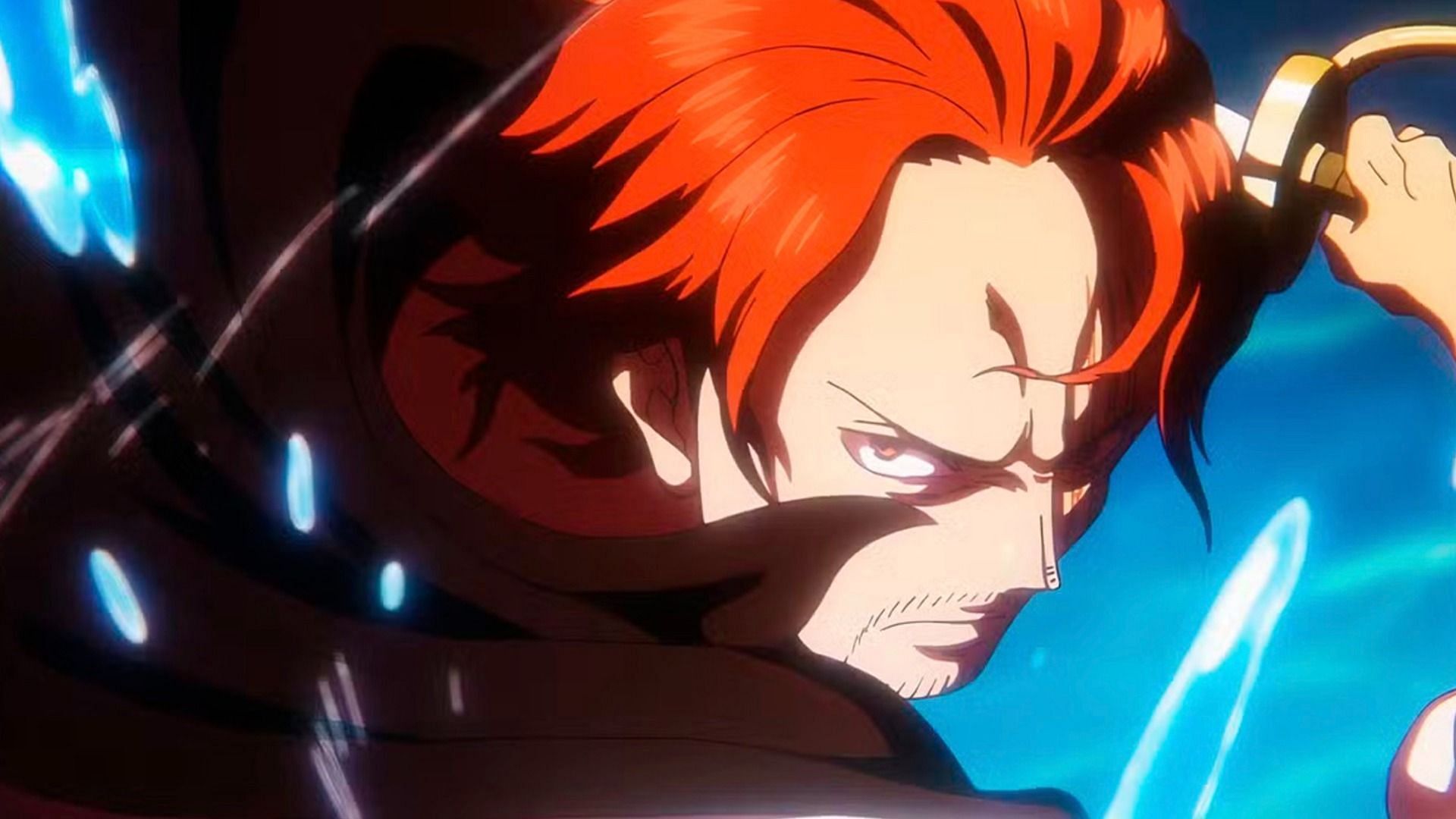 Shanks as seen in anime (Image via Toei Animation)